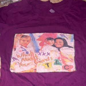 Women’s M TLC what about your friends 90s